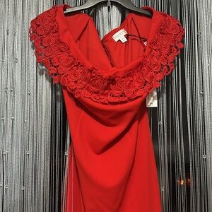 Bisou Red Dress